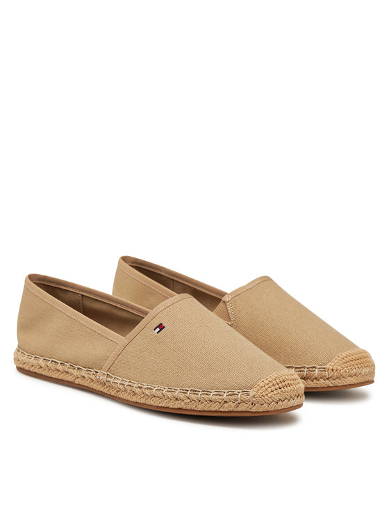Tommy Hilfiger Espadrile Tommy Hilfiger Flag Canvas Espadrille FW0FW08541 Maro