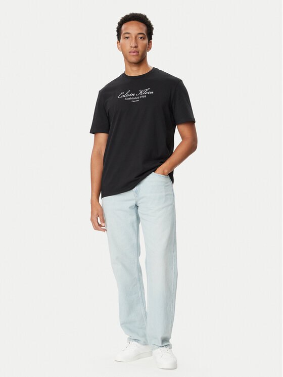 Calvin Klein Jeans Calvin Klein Jeans Camiseta LV04RH830G Negro Regular Fit