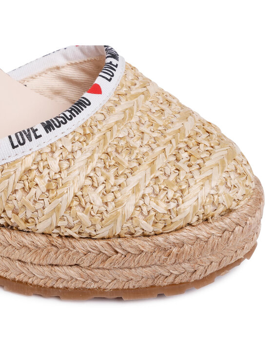 LOVE MOSCHINO Еспадрильї LOVE MOSCHINO JA1047AI0AJQ0107 Бежевий