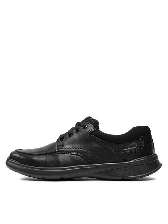 Clarks Туфлі Clarks Cotrell Edge 261373857 Чорний