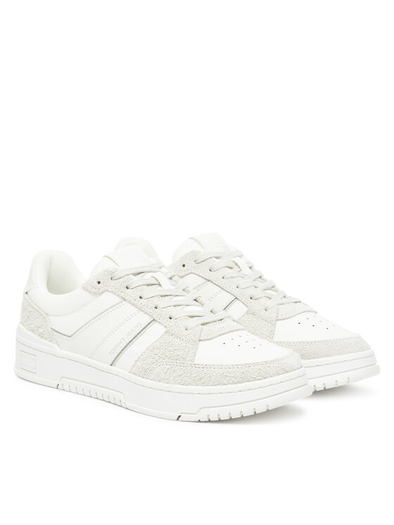 Tommy Jeans Laisvalaikio batai Tommy Jeans Tjm Cupsole Pods EM0EM01579 Balta