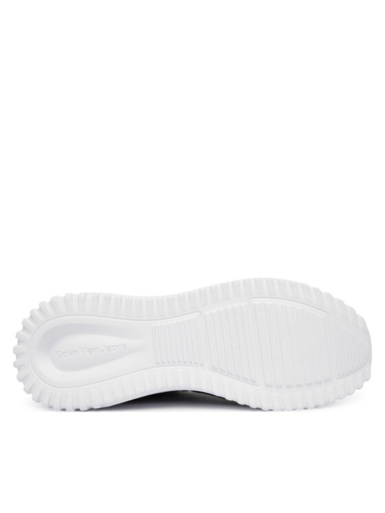 Calvin Klein Superge Calvin Klein Eva Runner Lace Up Mat Mix YW0YW02016 Črna