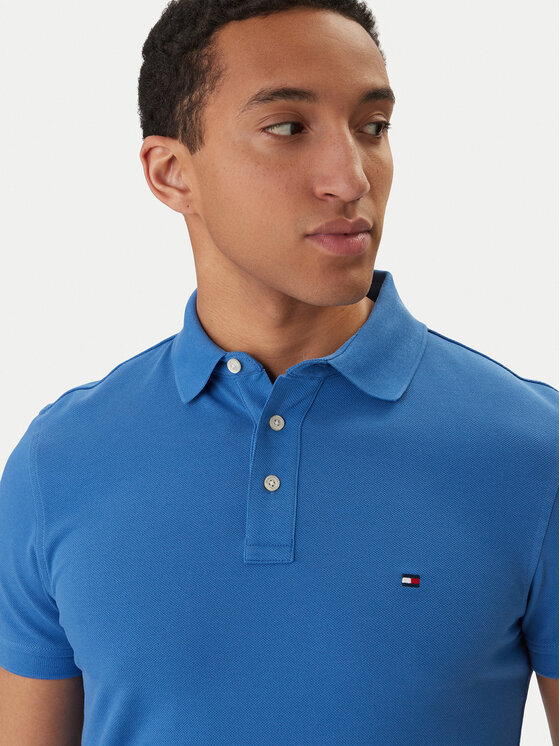 Tommy Hilfiger Tommy Hilfiger Polo 1985 MW0MW17771 Azul Slim Fit
