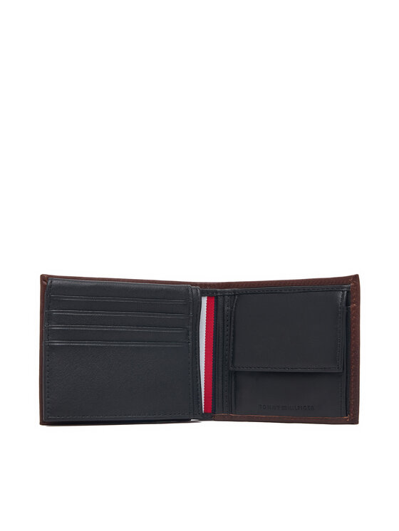Tommy Hilfiger Portofel Tommy Hilfiger Th Seasonal Extra Cc And Coin AM0AM14798 Maro