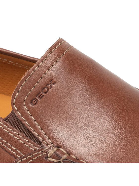 Geox Mokasíny Geox U Moner V U1144V 00039 C6010 Hnedá