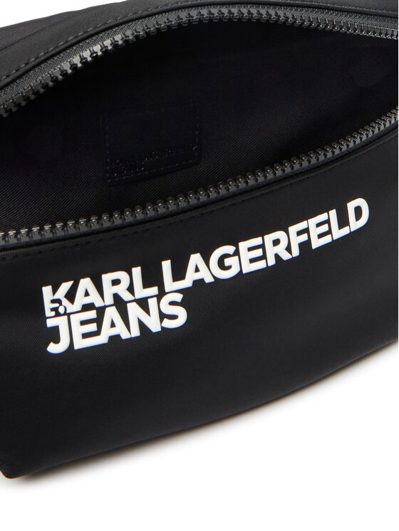 Karl Lagerfeld Jeans Сумка на пояс﻿ Karl Lagerfeld Jeans B1W30248 Чорний