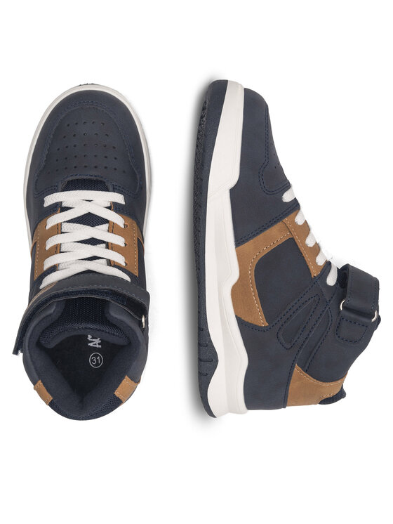 Action Boy Šnurovacia obuv Action Boy AVO-266-064 Tmavomodrá