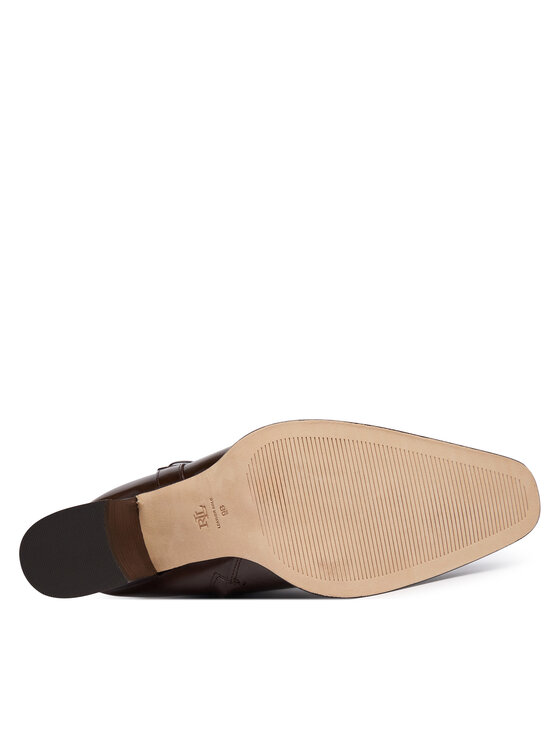 LAUREN RALPH LAUREN Μπότες LAUREN RALPH LAUREN Rlyn Bk T Hl Bo Tal 802P12879002 Σκούρο καφέ