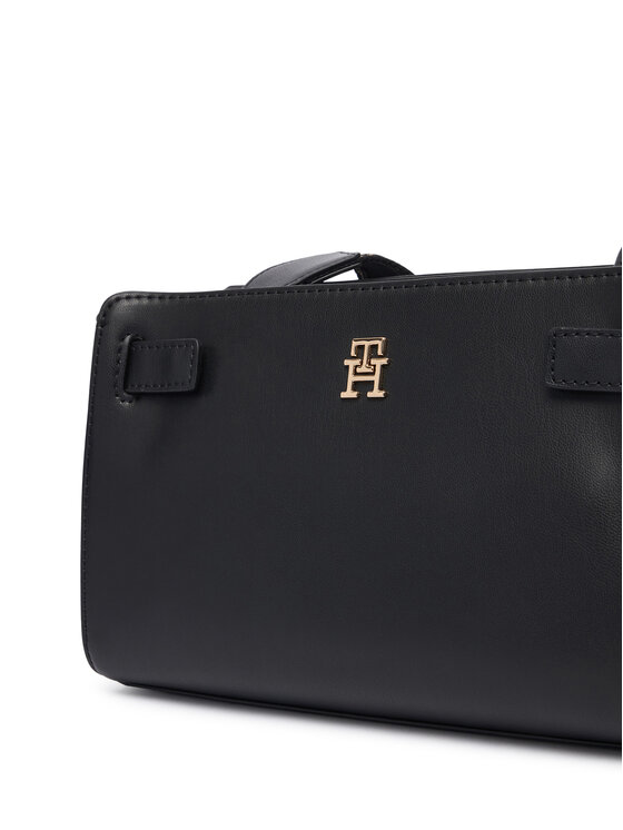 Tommy Hilfiger Ročna torba Tommy Hilfiger Th Joy Crossover AW0AW19065 Črna