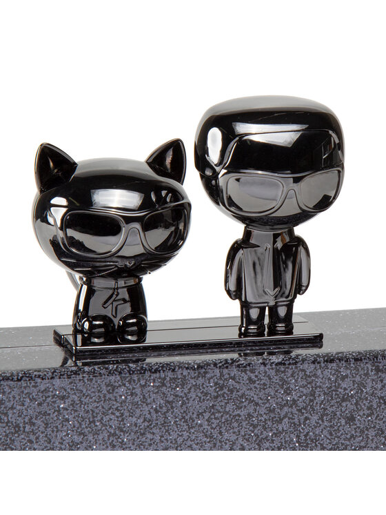 KARL LAGERFELD Ročna torba KARL LAGERFELD 210W3084 Črna