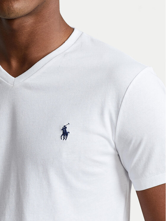 Polo Ralph Lauren Polo Ralph Lauren Футболка 710671453008 Білий Custom Slim Fit