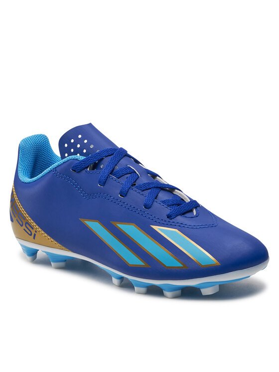 adidas Buty do piłki nożnej adidas X Crazyfast Messi Club Flexible Ground ID0720 Granatowy