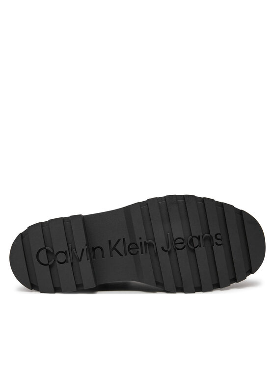Calvin Klein Jeans Outdoorová obuv Calvin Klein Jeans Flatform YW0YW01535 Čierna