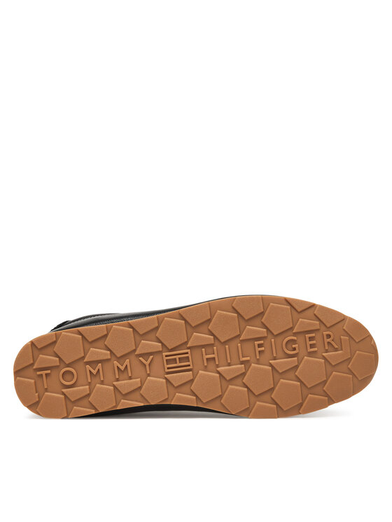 Tommy Hilfiger Laisvalaikio batai Tommy Hilfiger Th Low Profile Runner FW0FW08951 Juoda