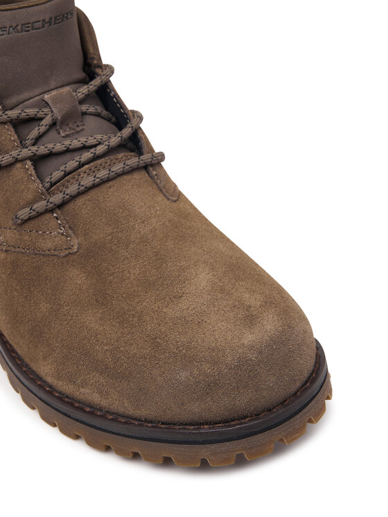 Skechers Черевики Skechers Quintero-Damien 205903/DKTP Коричневий