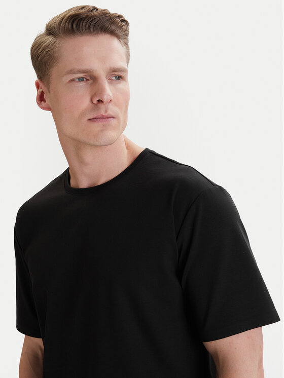Nautica Nautica Camiseta W126-NAMTS-1010-48X Negro Regular Fit