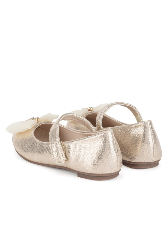 Nelli Blu Baleríny Nelli Blu CM22063-3 Zlatá
