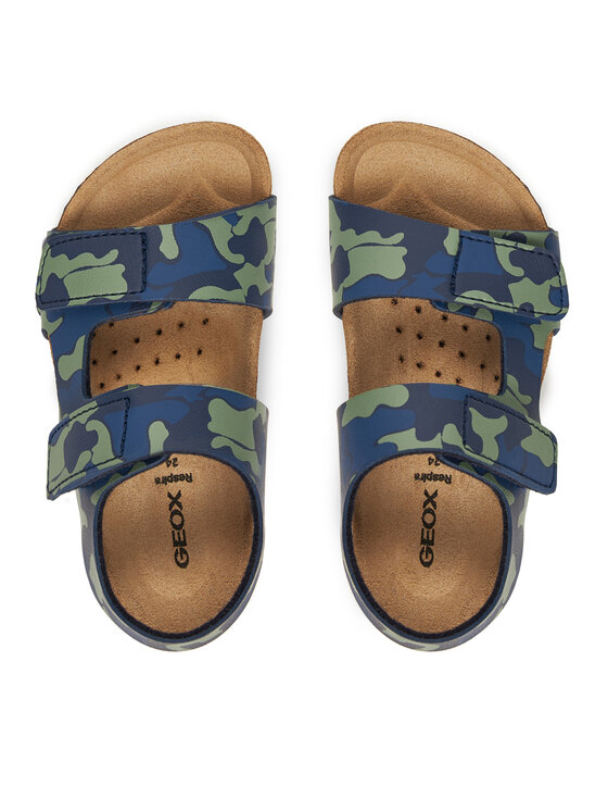 Geox Sandále Geox B Sandal Chalki B552QB 00004 CF44L S Tmavomodrá