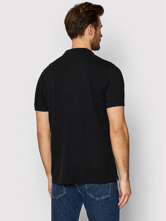 United Colors Of Benetton United Colors Of Benetton Поло 3089J3179 Чорний Regular Fit