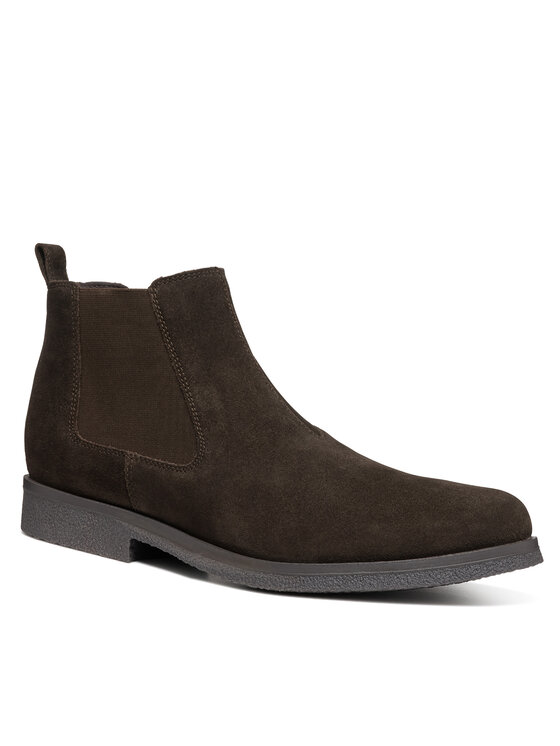 Geox Chelsea cipele Geox Uomo Claudio U2658A 00022 C6024 Smeđa