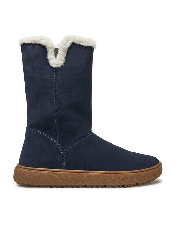 Geox Zimski škornji Geox J Theleven Girl Wpf J46HYA 00022 C4021 S Mornarsko modra