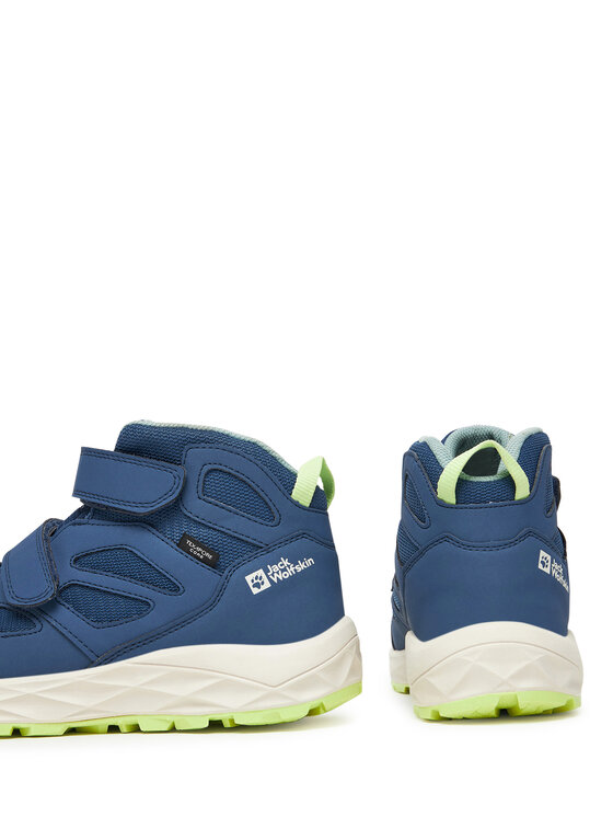 Jack Wolfskin Трекінгові черевики Jack Wolfskin Woodland 2 Texapore Mid Vc A64865 Голубий