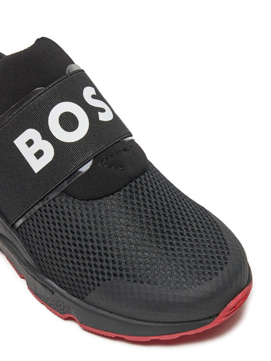 BOSS Sneakersy BOSS J51308 M Černá