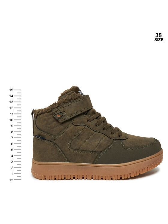 Leaf Sneakersy Leaf LLOMM201Q Kaki