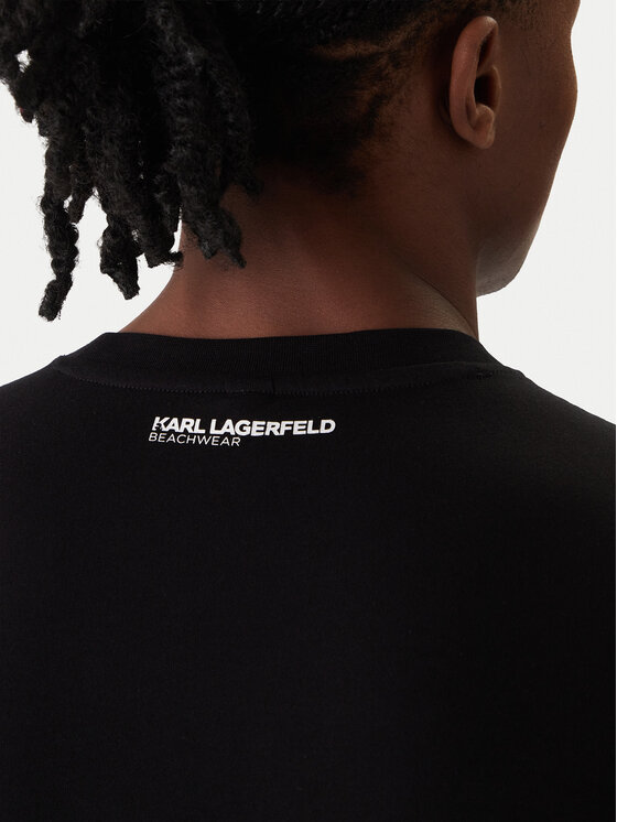 KARL LAGERFELD KARL LAGERFELD Camiseta A2M46038 Negro Regular Fit