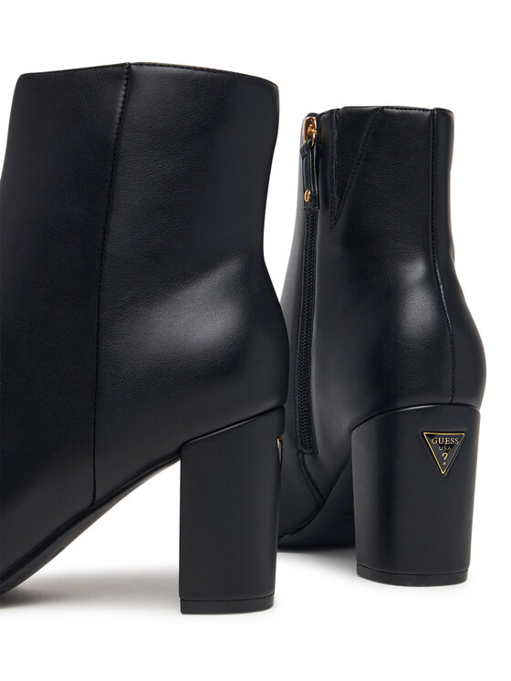 Guess Botki Guess FLFBER LEA10 Czarny