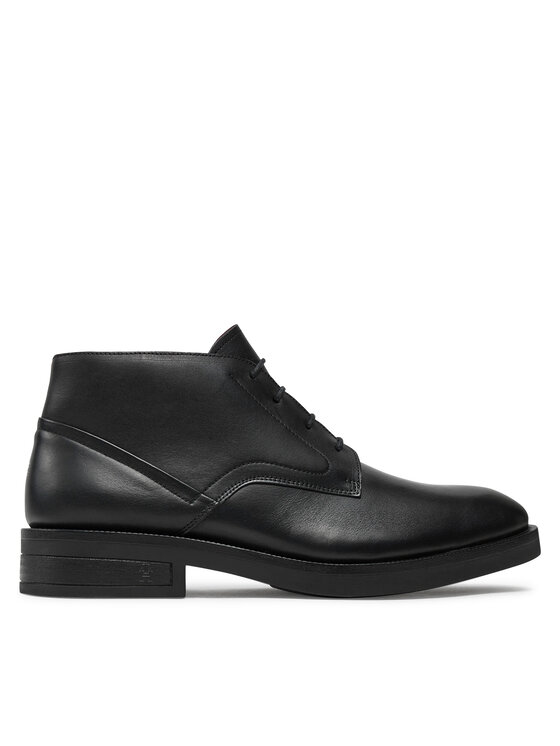 Tommy Hilfiger Polacchine Tommy Hilfiger Tl Lth Boot FM0FM05265 Nero