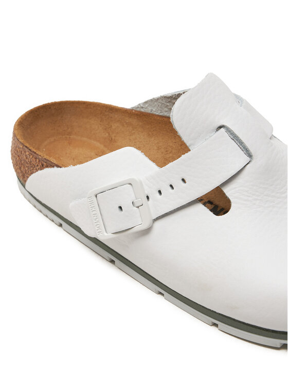 Birkenstock Nazouváky Birkenstock Boston Pro Le 1026214 Bílá