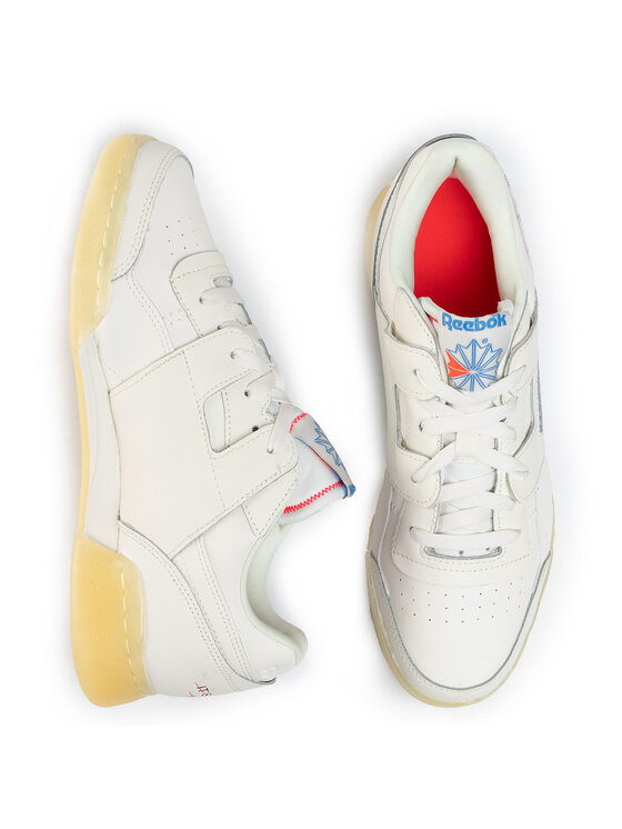 Reebok Sneakersy Reebok Workout Lo Plus DV7360 Biela