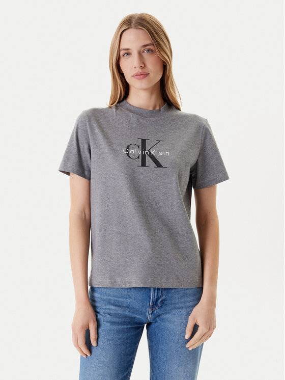 Calvin Klein Jeans Calvin Klein Jeans T-Shirt Hero Classic LV047B865G Γκρι Regular Fit