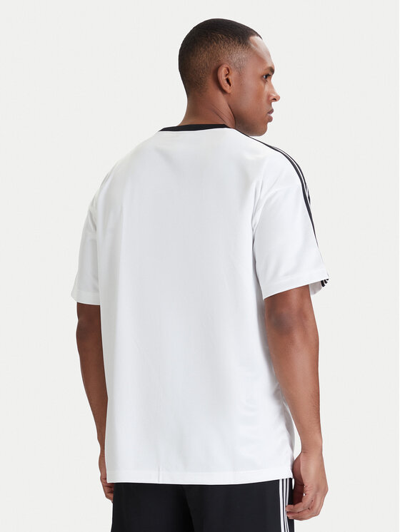 adidas adidas Футболка adicolor Jacquard KD5829 Білий Loose Fit