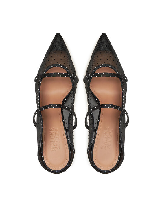 MALONE SOULIERS Шльопанці MALONE SOULIERS Maureen 100-351 Чорний
