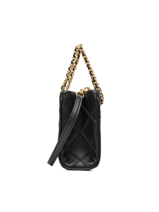 Tory Burch Geantă Tory Burch Fleming Soft Mini Chain Tote 152334 Negru