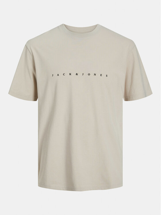 Jack & Jones Jack & Jones T-Shirt Star 12234746 Μπεζ Relaxed Fit