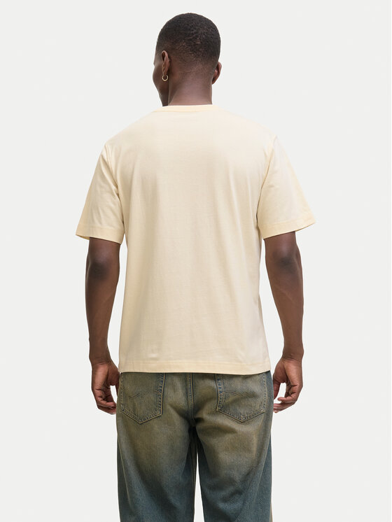 Jack & Jones Jack & Jones Camiseta Norrebro 12282892 Écru Relaxed Fit