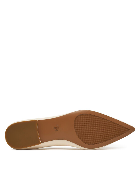 LAUREN RALPH LAUREN Μπαλαρίνες LAUREN RALPH LAUREN 802P06376003 Λευκό