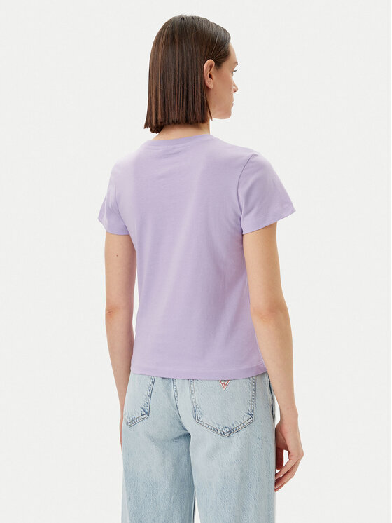 Guess Guess Camiseta V5GI10 K9RM1 Violeta Regular Fit