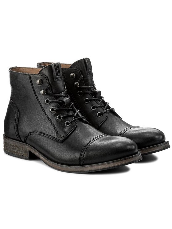 Tommy Hilfiger Cizme Tommy Hilfiger DENIM Dillan 4A FM0FM01007 Negru