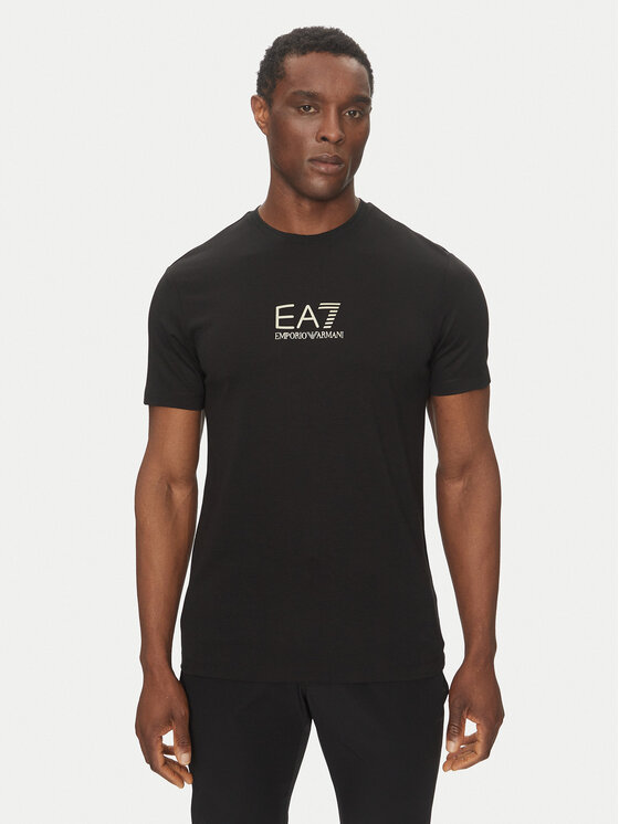 EA7 Emporio Armani EA7 Emporio Armani Футболка 7M000301 AF13739 UC001 Чорний Slim Fit