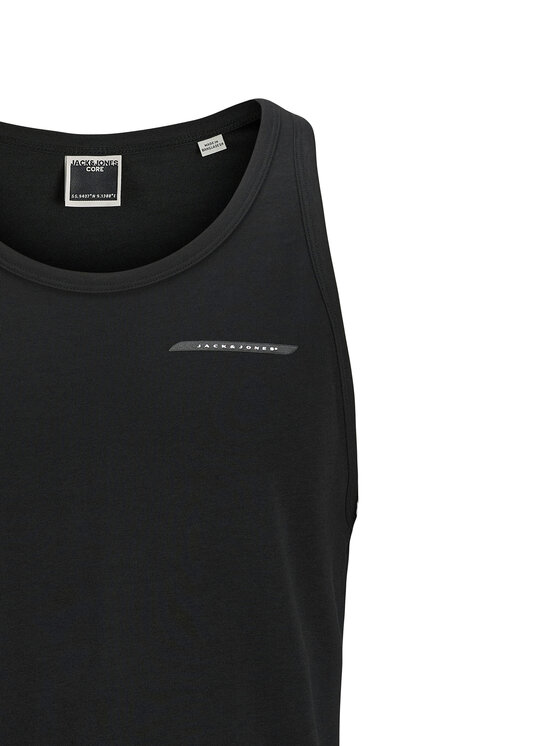 Jack & Jones Jack & Jones Majica brez rokavov Fusion 12276614 Črna Regular Fit