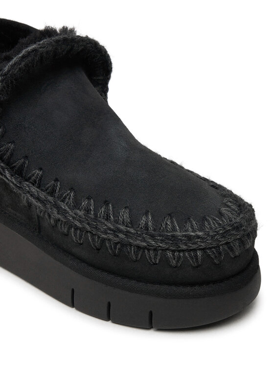 Mou Škornji za sneg Mou Eskimo Bounce Sneaker FW531009A Črna