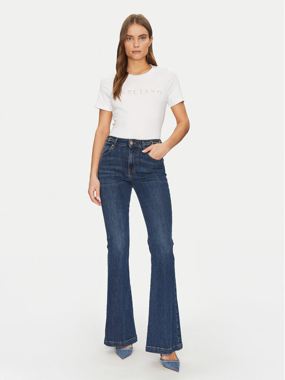 Marciano Guess Marciano Guess Футболка 5GGI00 6008A Білий Slim Fit
