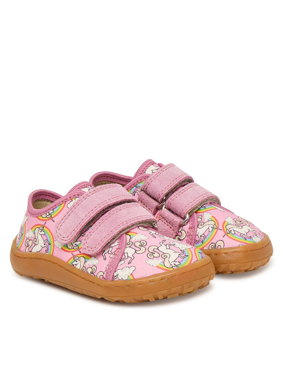 Froddo Тапочки Froddo Barefoot Canvas G1700440-12 M Рожевий