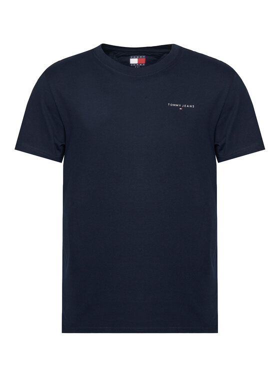 Tommy Jeans Tommy Jeans Conjunto de camisetas Linear DM0DM22316 Azul marino Slim Fit