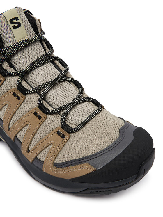 Salomon Trekingová obuv Salomon X-ADVENTURE RECON MID GORE-TEX L49219000 Hnědá