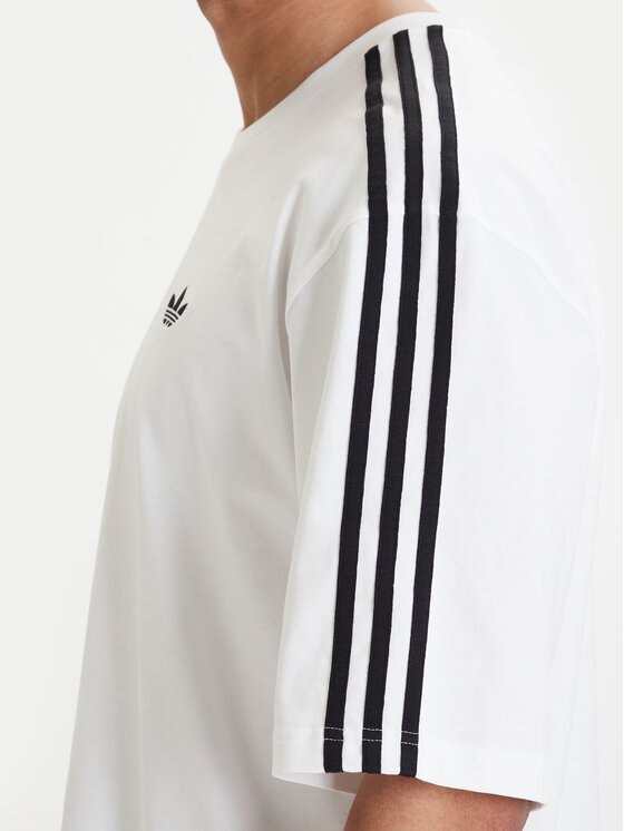 adidas adidas Футболка adicolor 3-Stripes KD4096 Білий Oversize